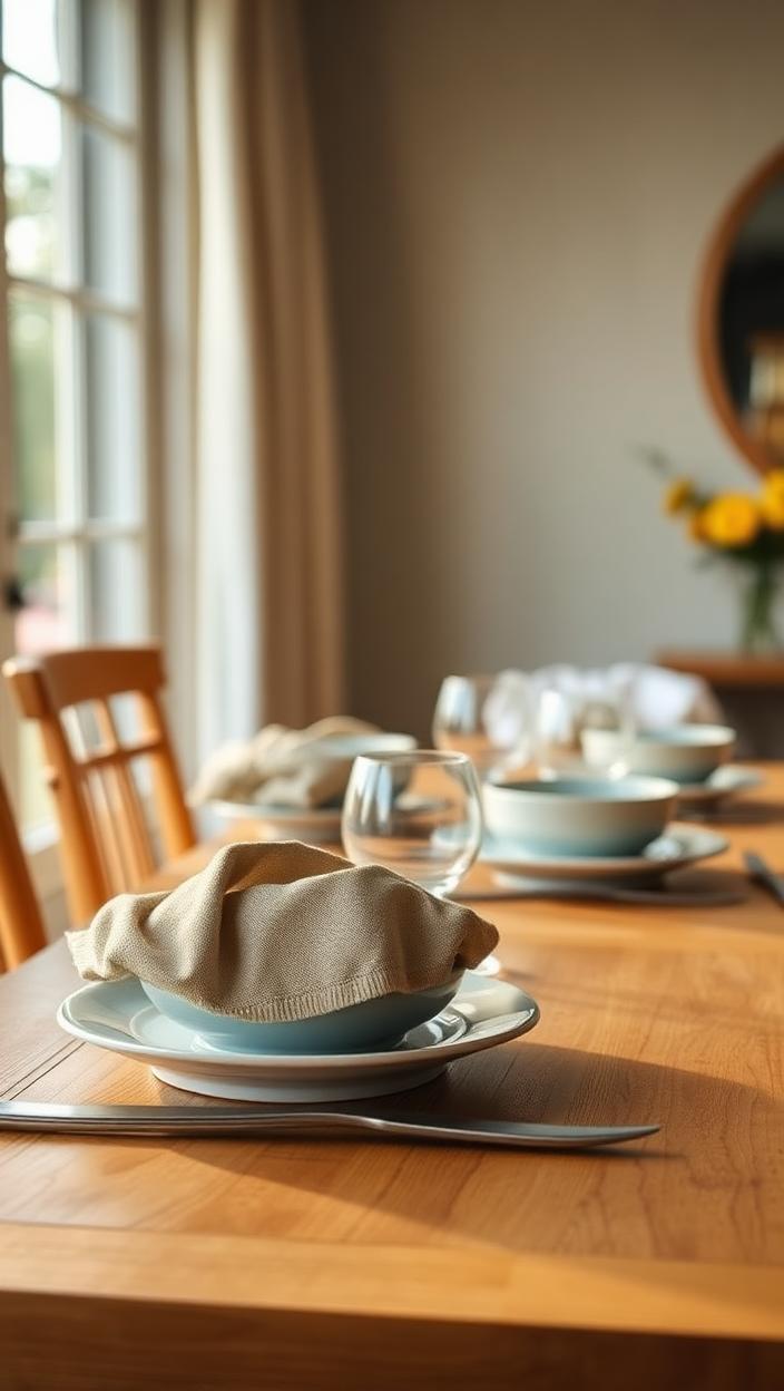 Mesa posta de domingo